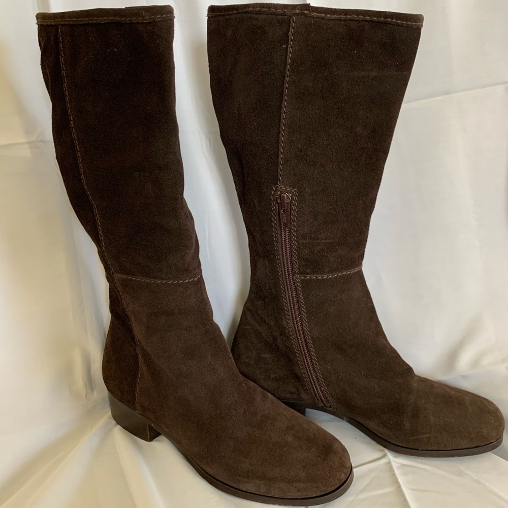 Suede Max Mara Boot